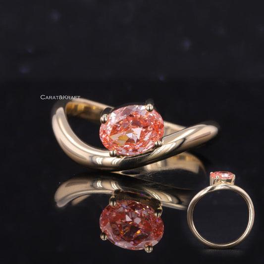 cushion cut lab grown diamond, engagement ring, diamond ring