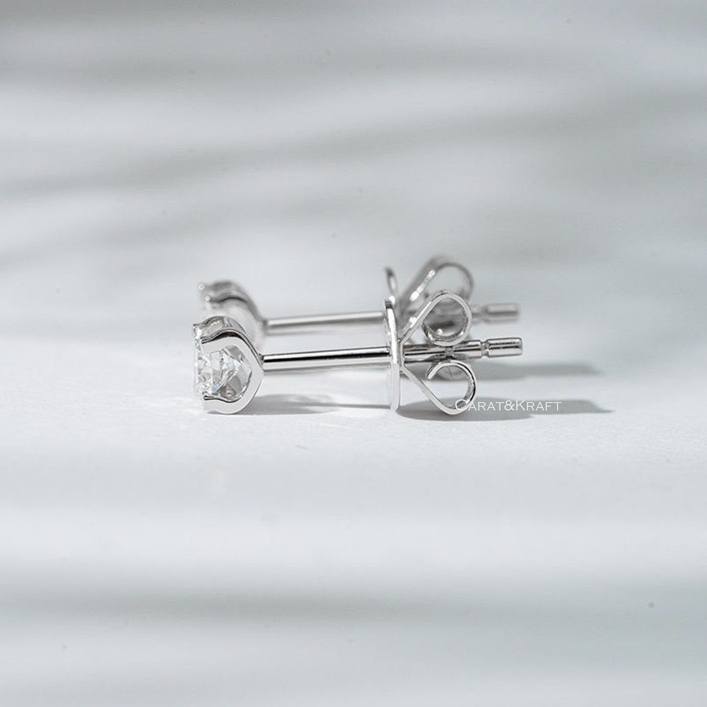 0.20-4.0 Carat Lab Grown Diamond Earrings