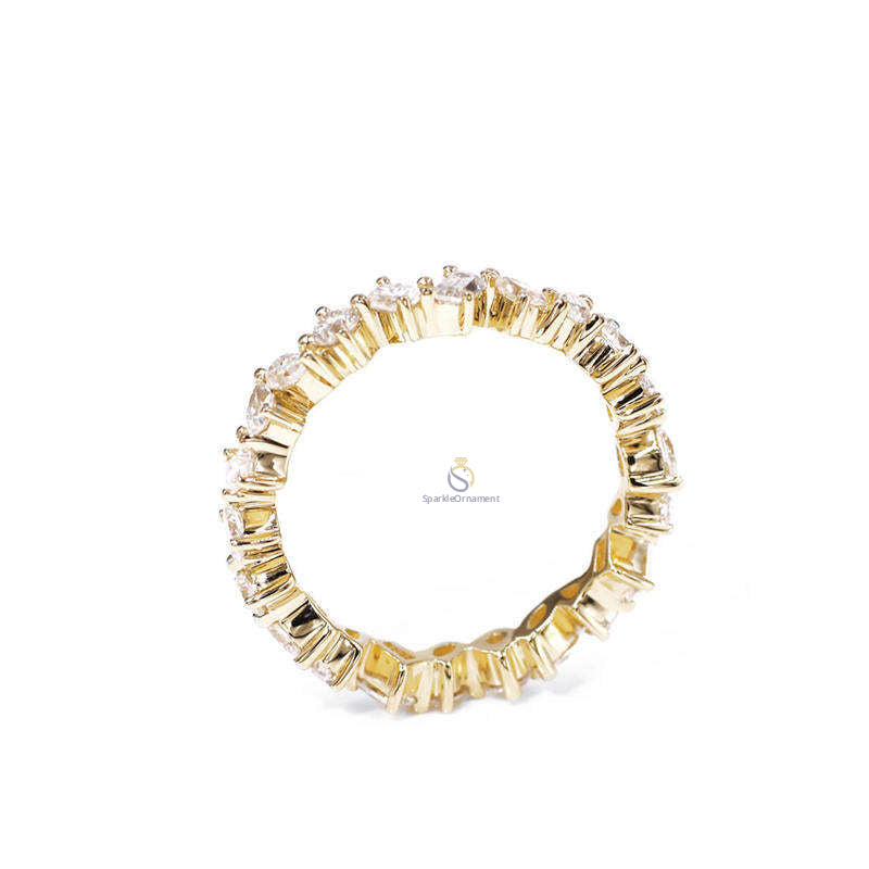Multi Shape Lab Grown Diamond Full Eternity Band