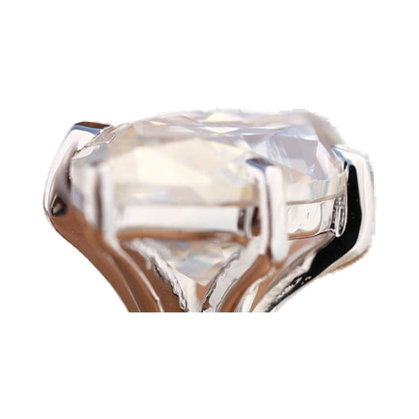 Marquise Moissanite Engagement Ring from Carat and Kraft, on white
