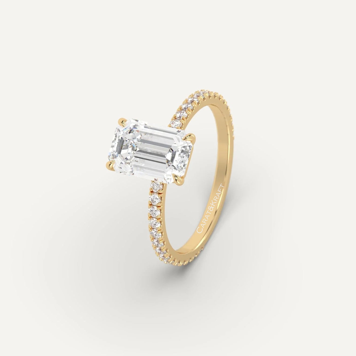 Yellow/White/Rose Gold Promise Ring for Women