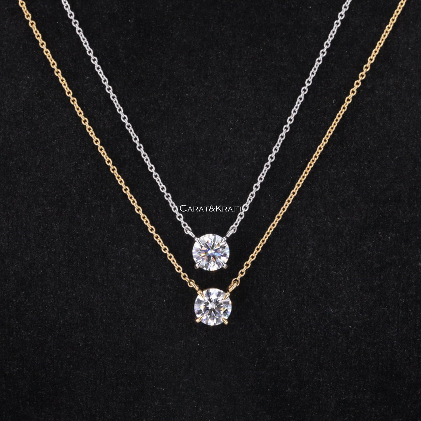 Lab grown Diamond Necklace