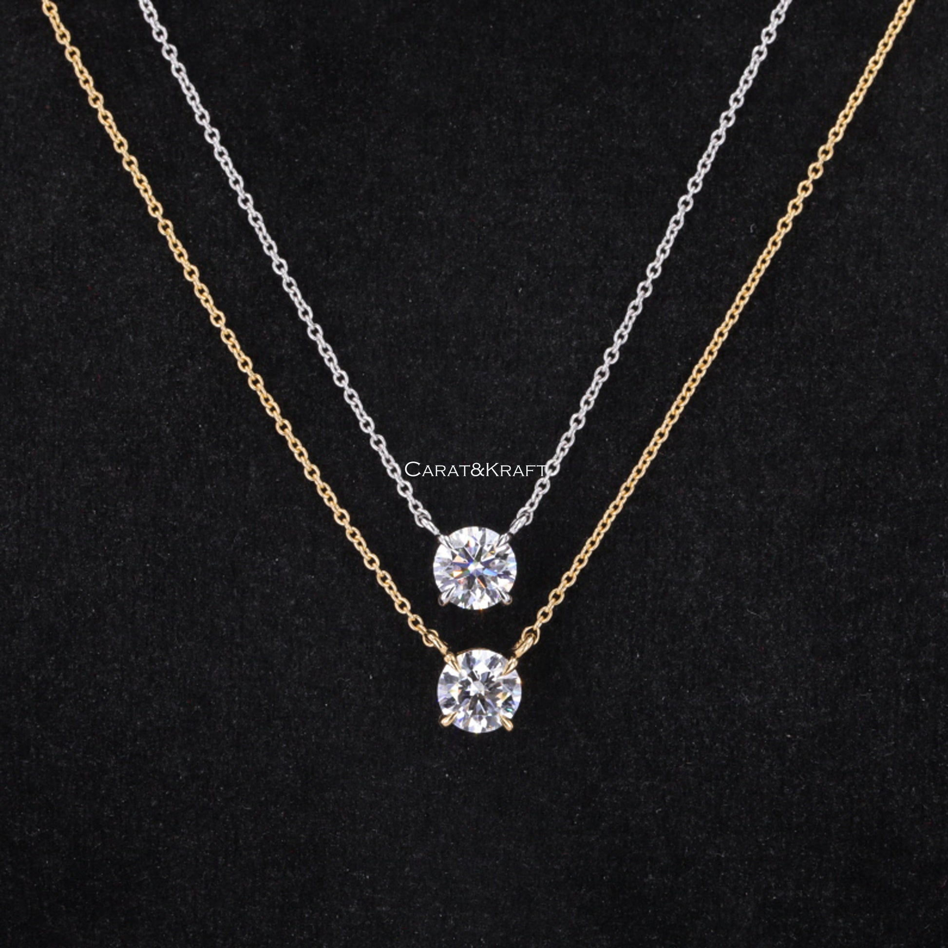 Lab grown Diamond Necklace