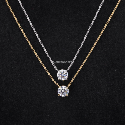 Lab grown Diamond Necklace