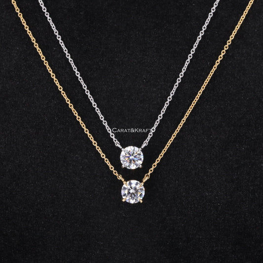 Lab grown Diamond Necklace