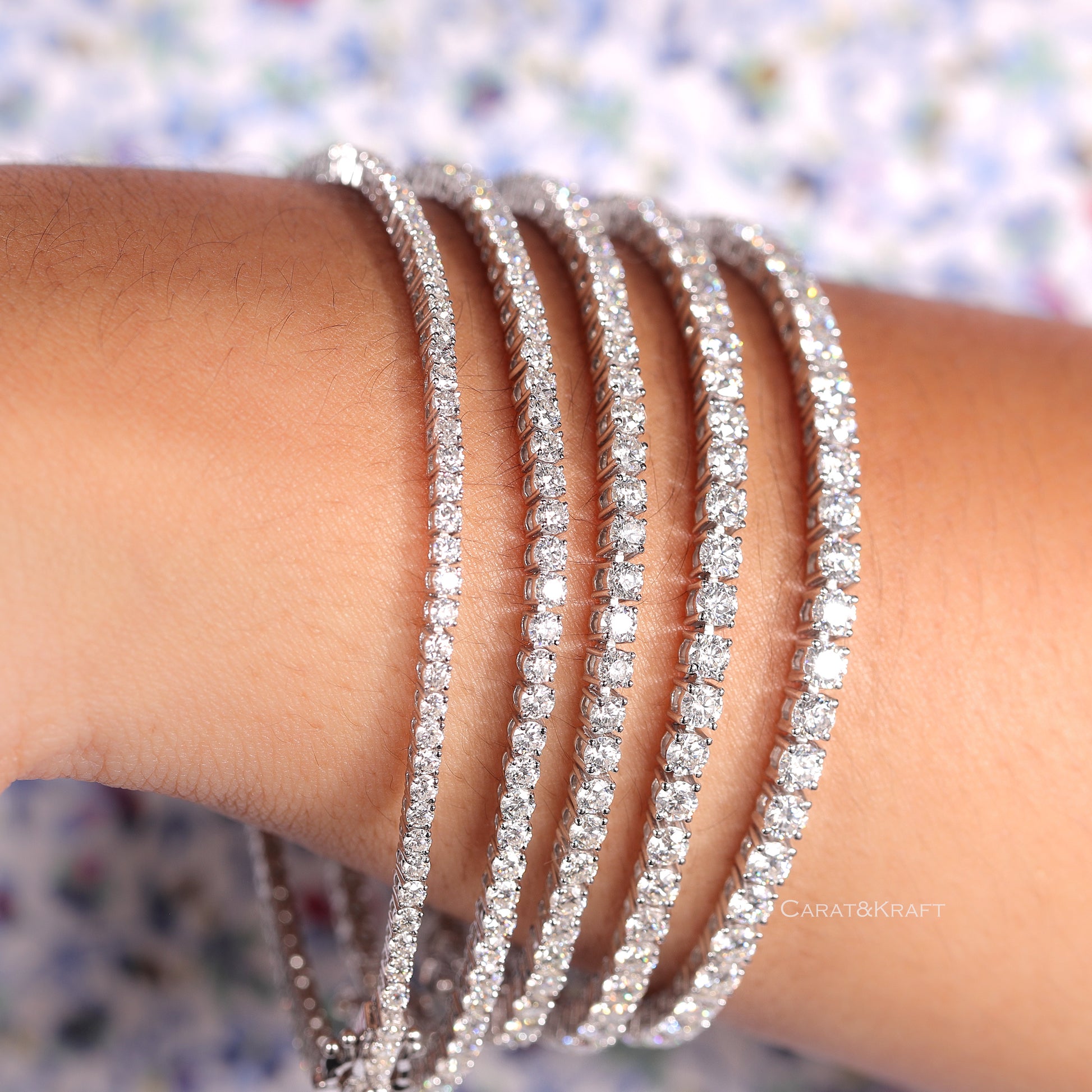 diamond tennis bracelet, diamond bracelet, 14k solid gold 