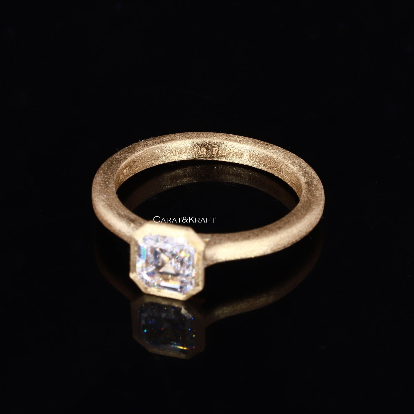Diamond Wedding Ring, Anniversary Gift