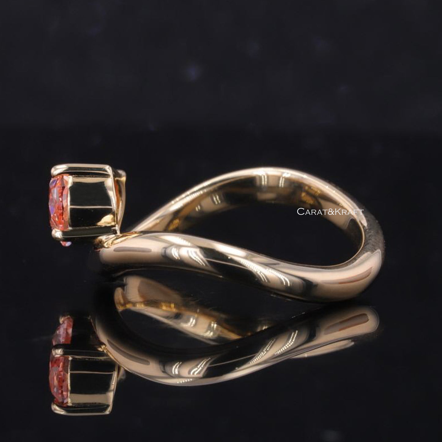 antique lab grown diamond ring, engagement diamond ring 