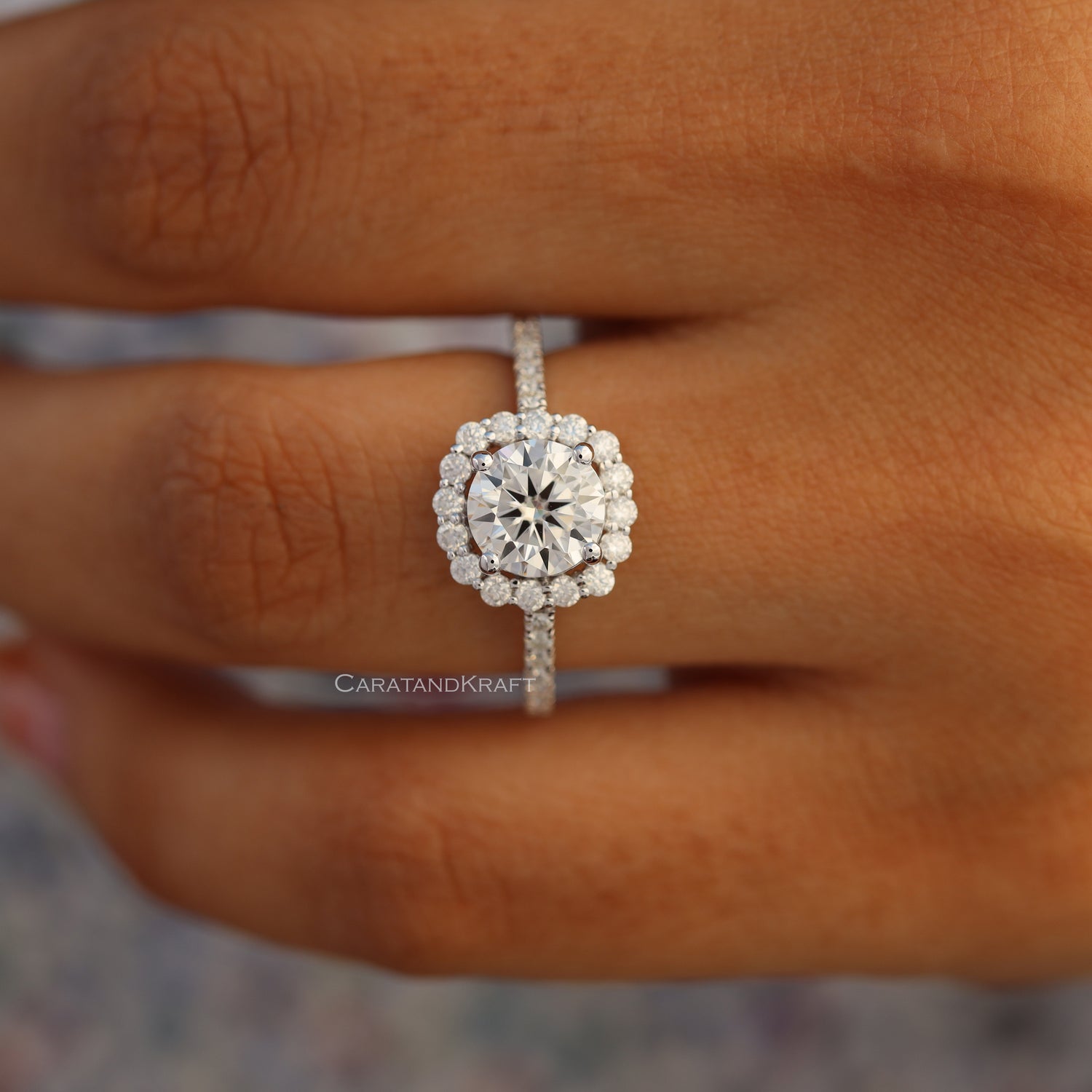 Handmade Jewelry, Eco-Friendly Diamond Ring, Conflict Free Diamond Ring,  Lab Grown Diamond Ring