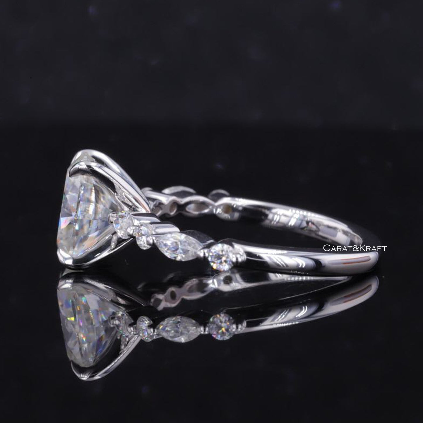 Comfort Fit Anniversary Ring for Daily Wear, Promise Ring