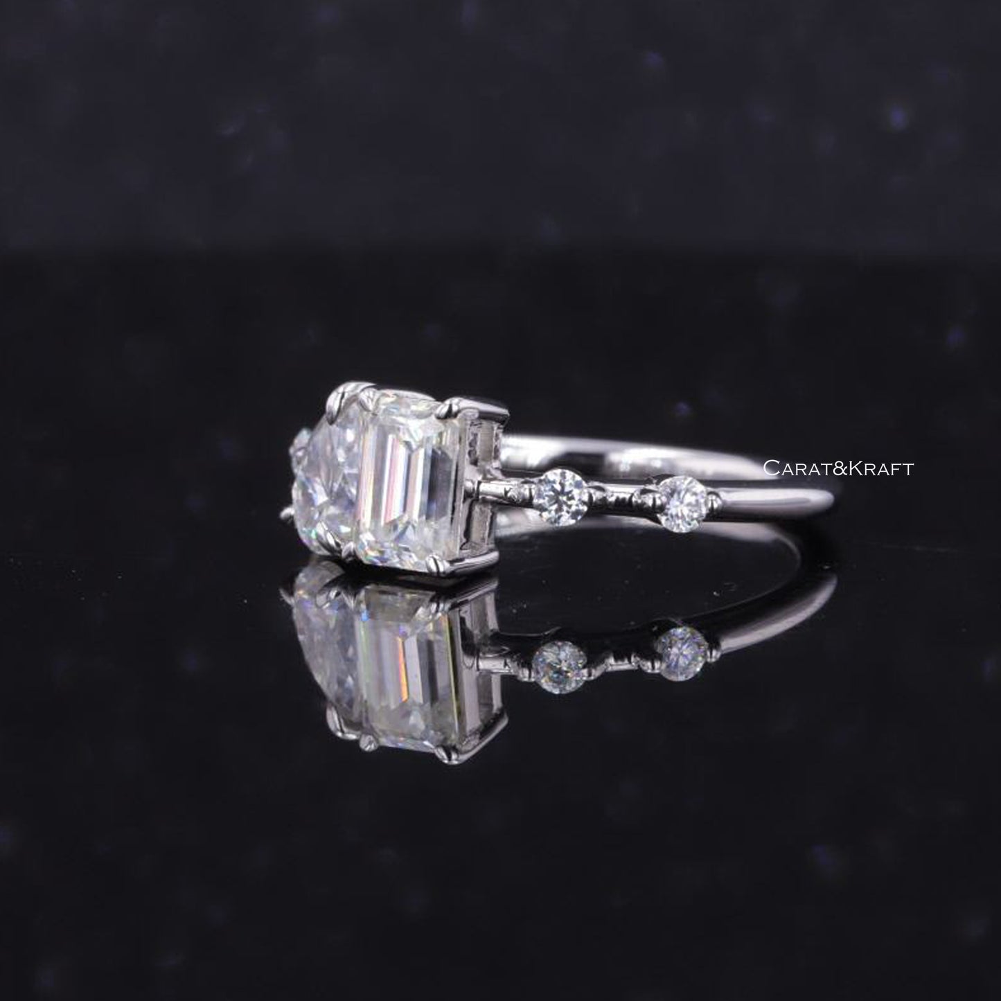 Lab Grown Diamond Ring, Anniversary Gift For Her