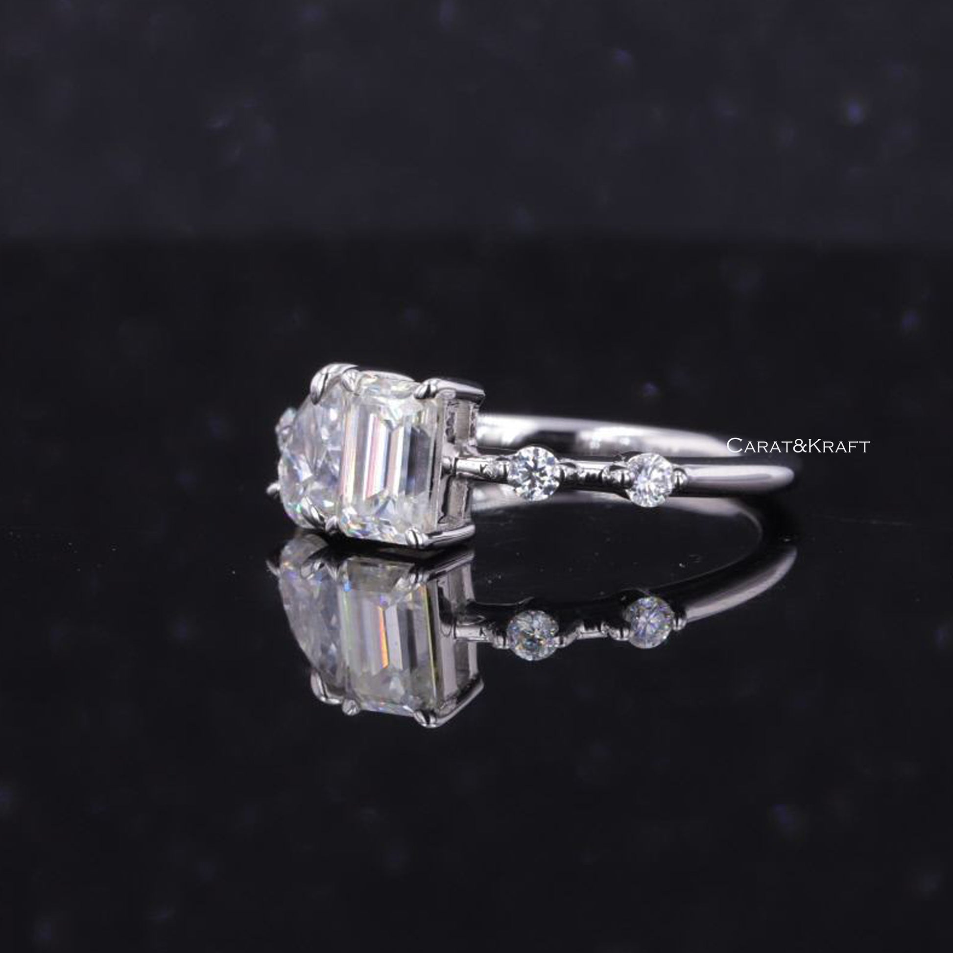 Lab Grown Diamond Ring, Anniversary Gift For Her