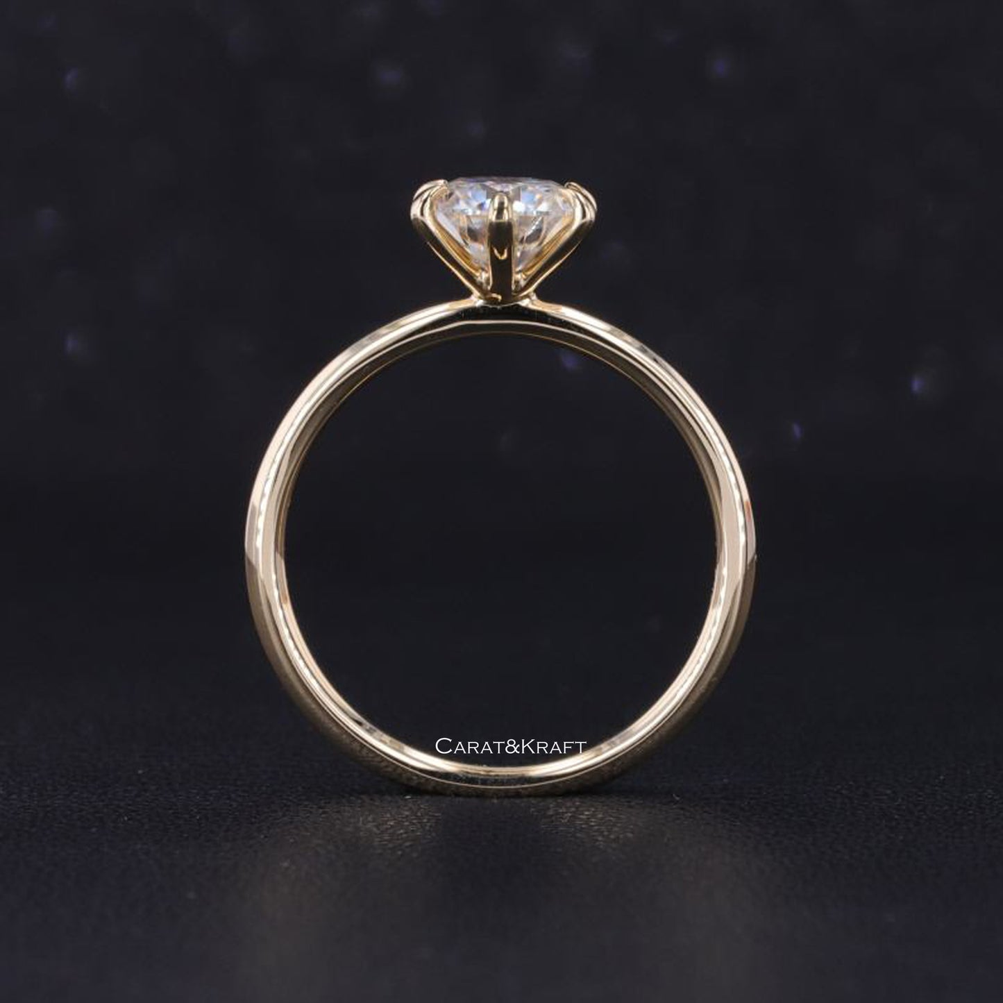 martini style diamond ring, ring for women
