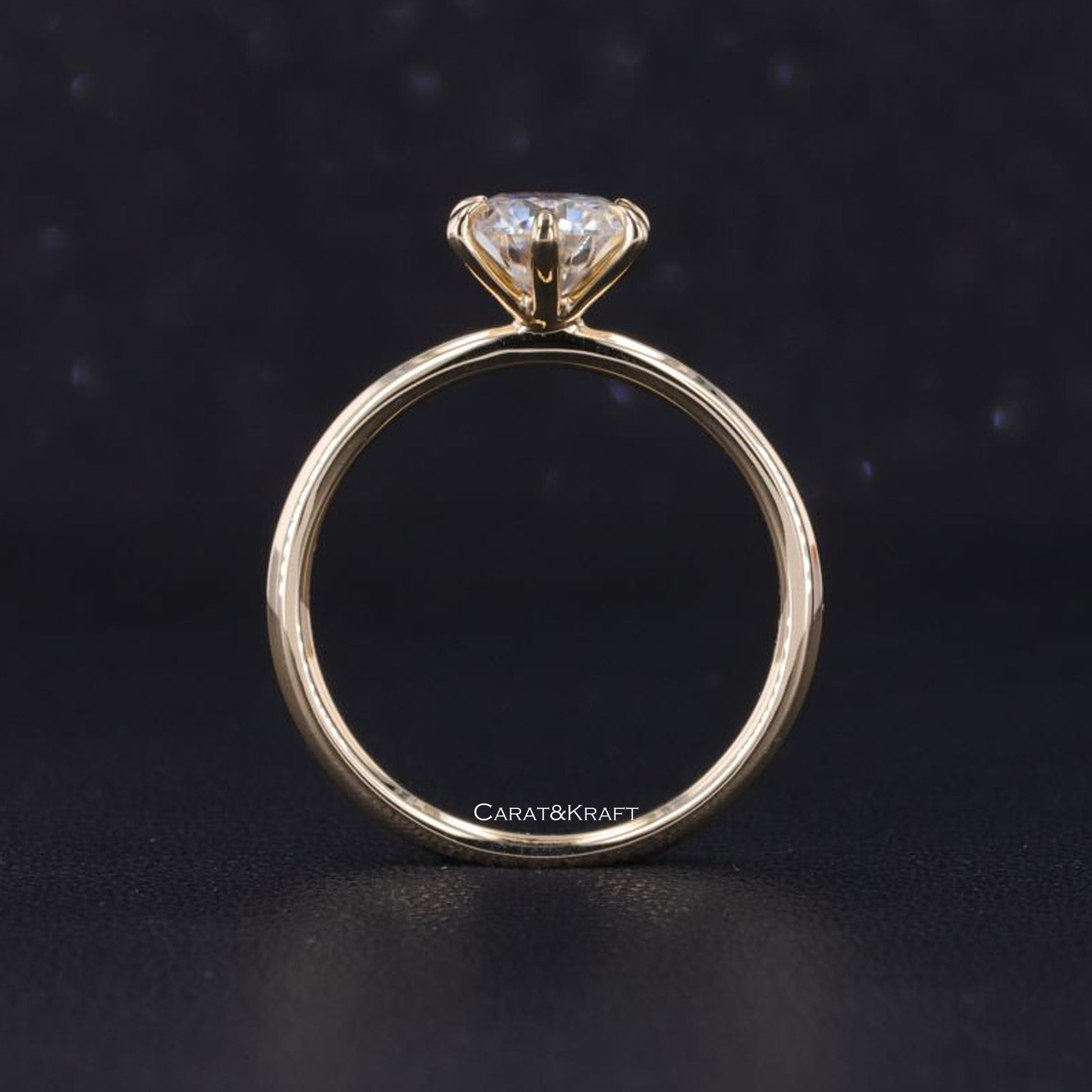 martini style diamond ring, ring for women