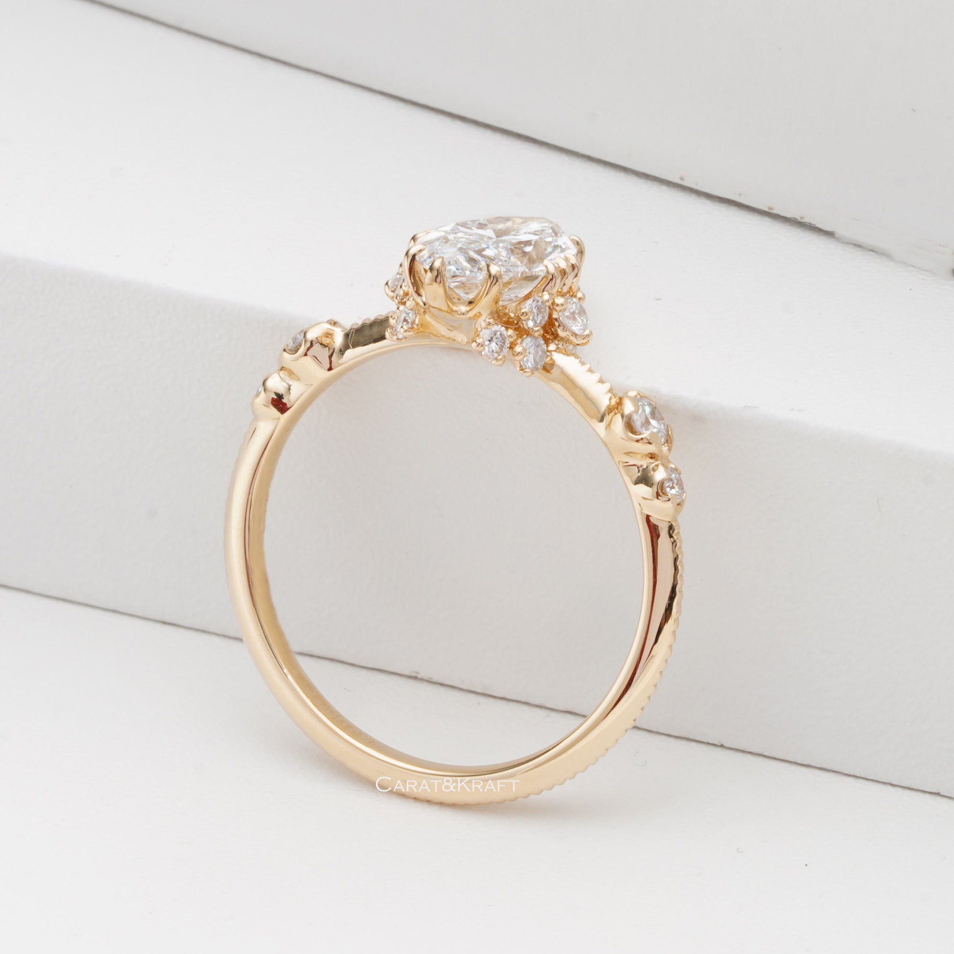 IGI Certified Diamond Ring For Women