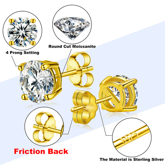 Lab Diamond Wedding Earring