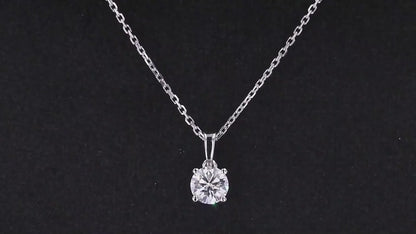 Diamond Solitaire Pendant