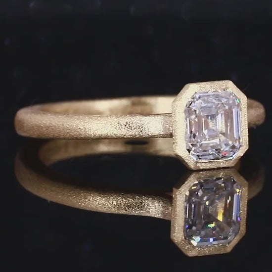 F/VS Lab Created Diamond, Solitaire Engagement Ring
