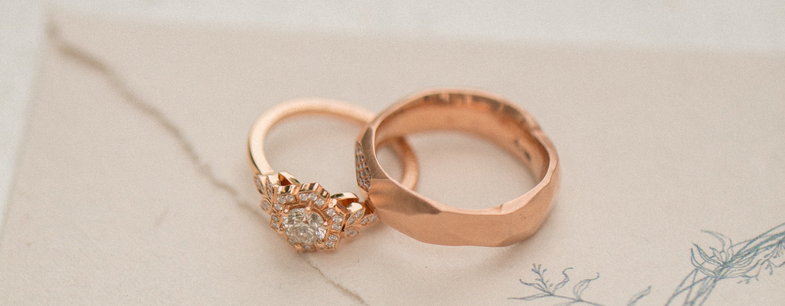 Lab Grown Diamond ring band, Round, Oval, Marquise, Radiant